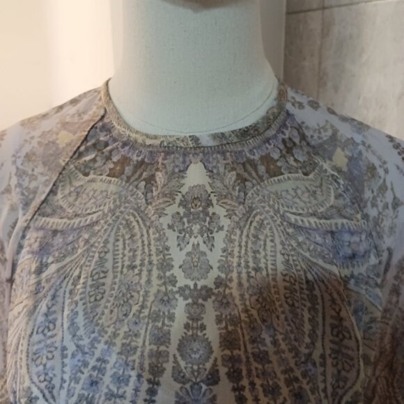 ZIMMERMANN Belted printed chiffon maxi dress - Picture 7 of 14